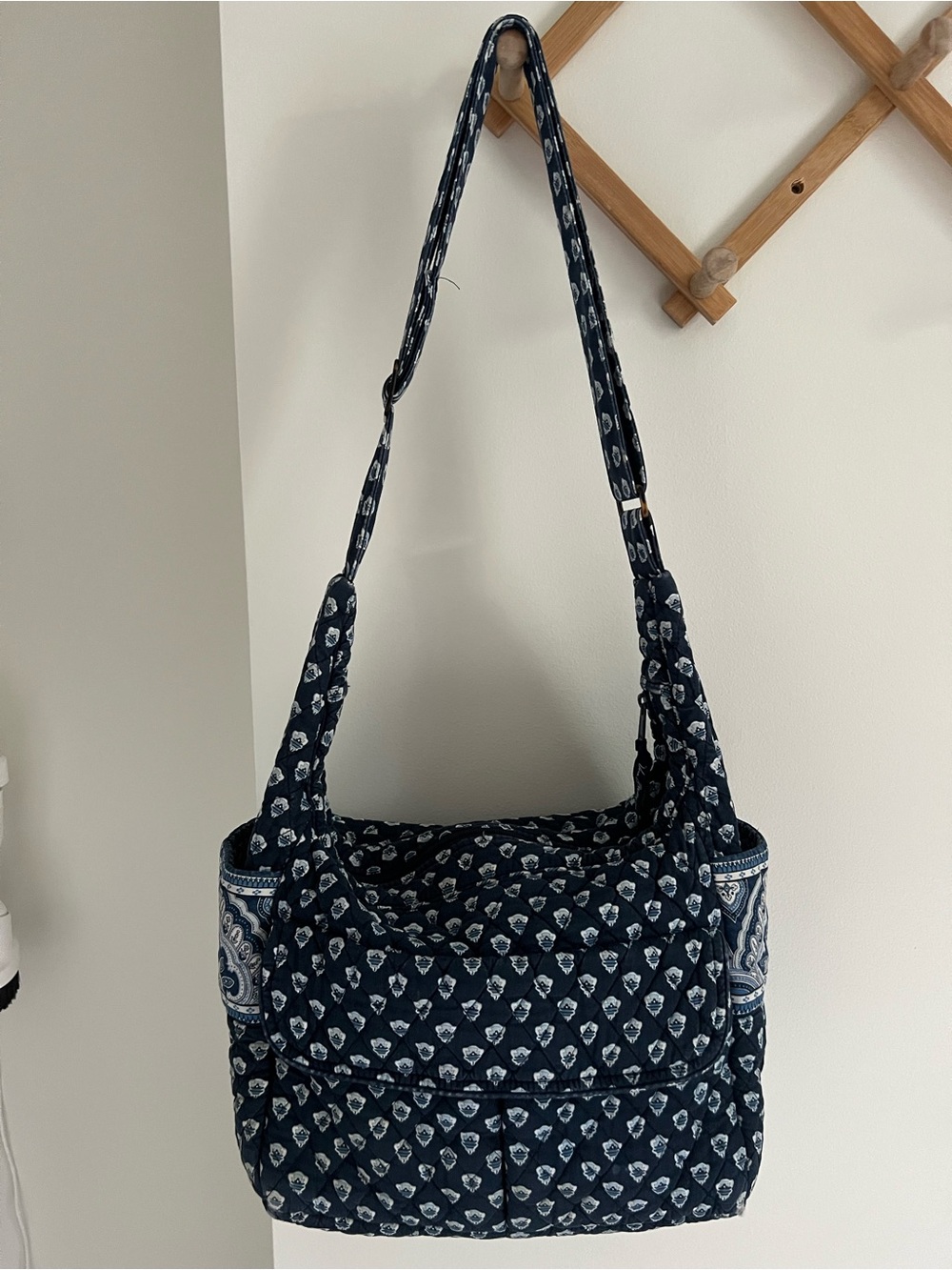 Vera Bradley Nantucket Navy “Carry All” Bag